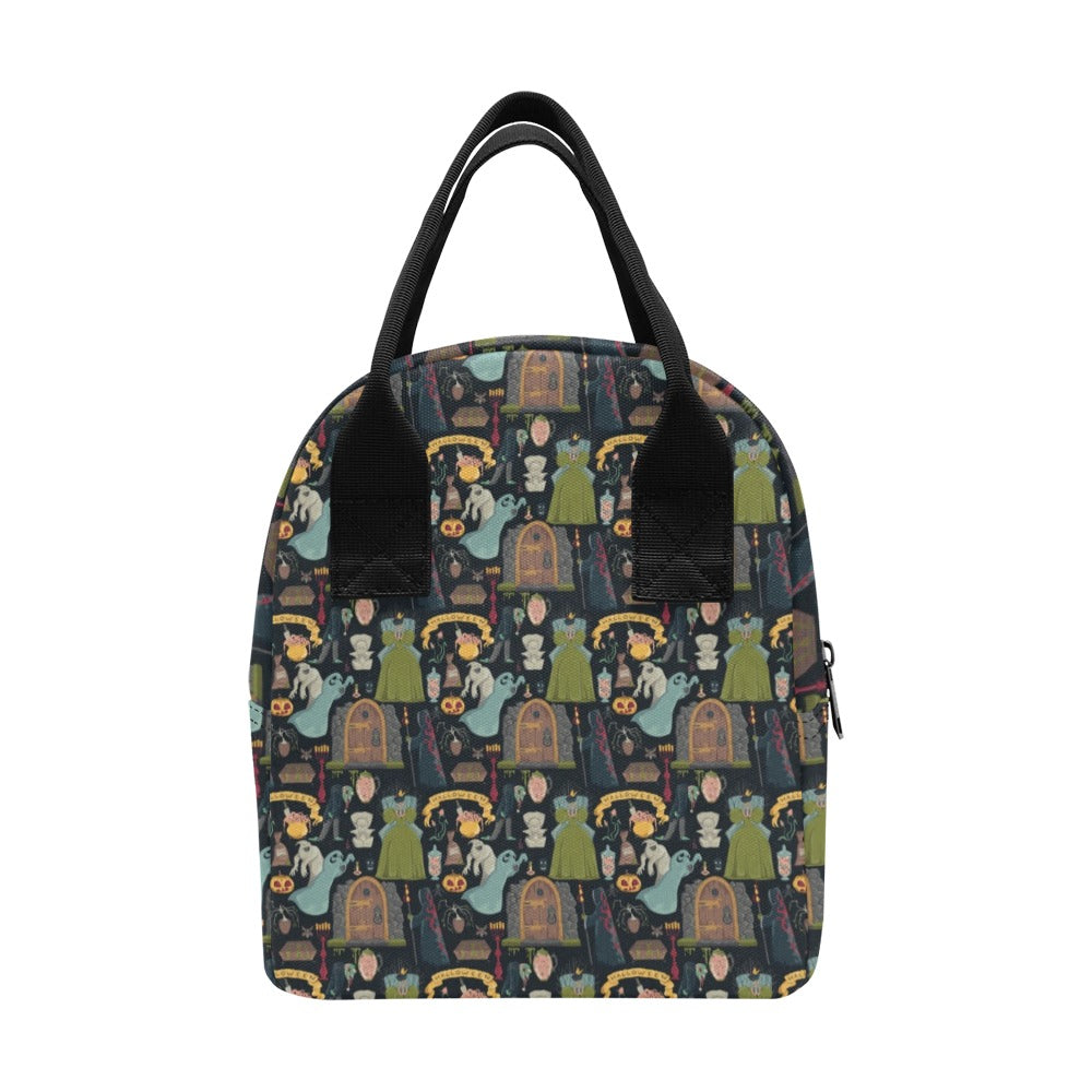 Creepy Halloween Print Design LKS304 Insulated Lunch Bag
