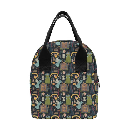 Creepy Halloween Print Design LKS304 Insulated Lunch Bag