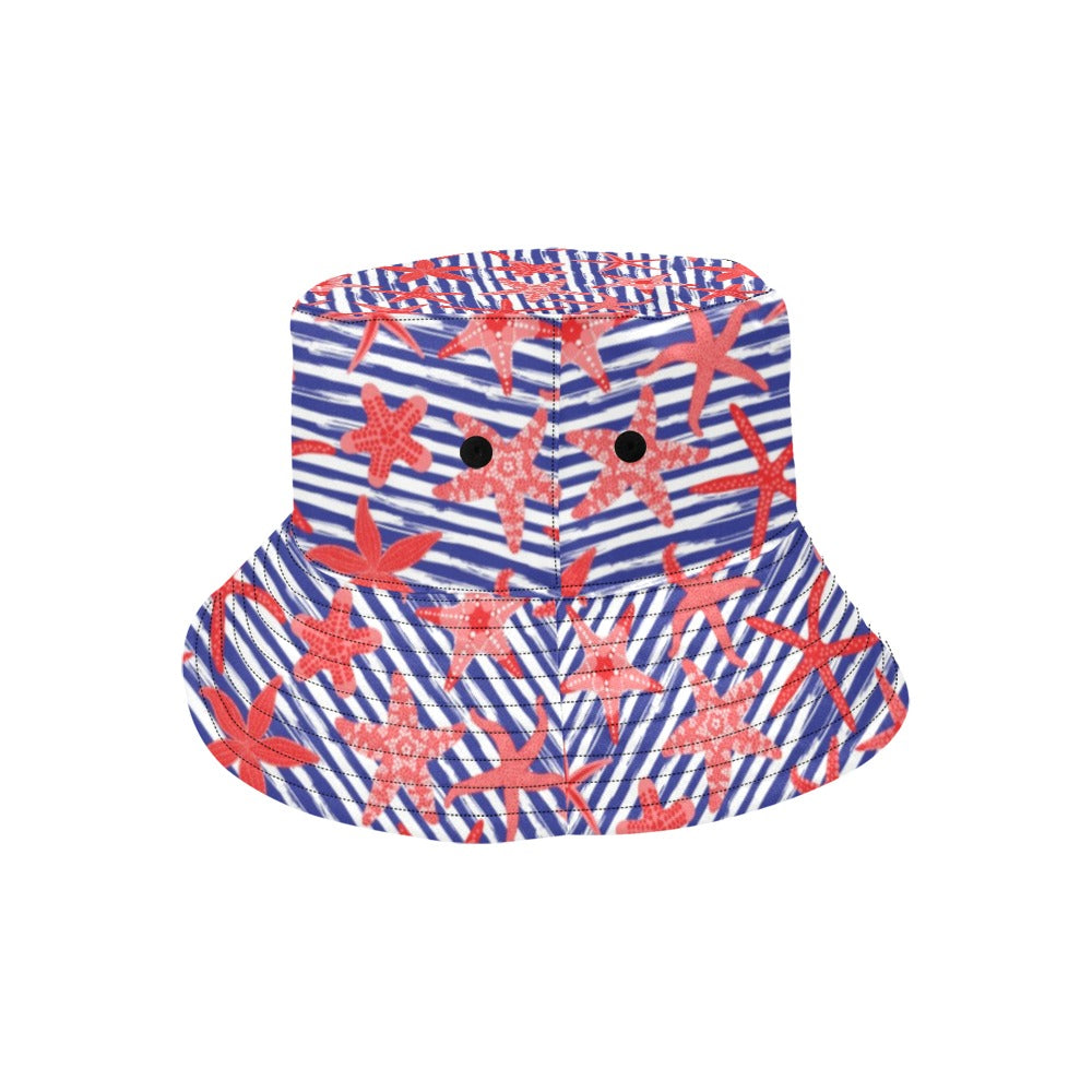 Starfish Print Design LKS401 Unisex Bucket Hat