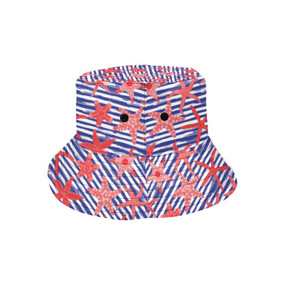 Starfish Print Design LKS401 Unisex Bucket Hat