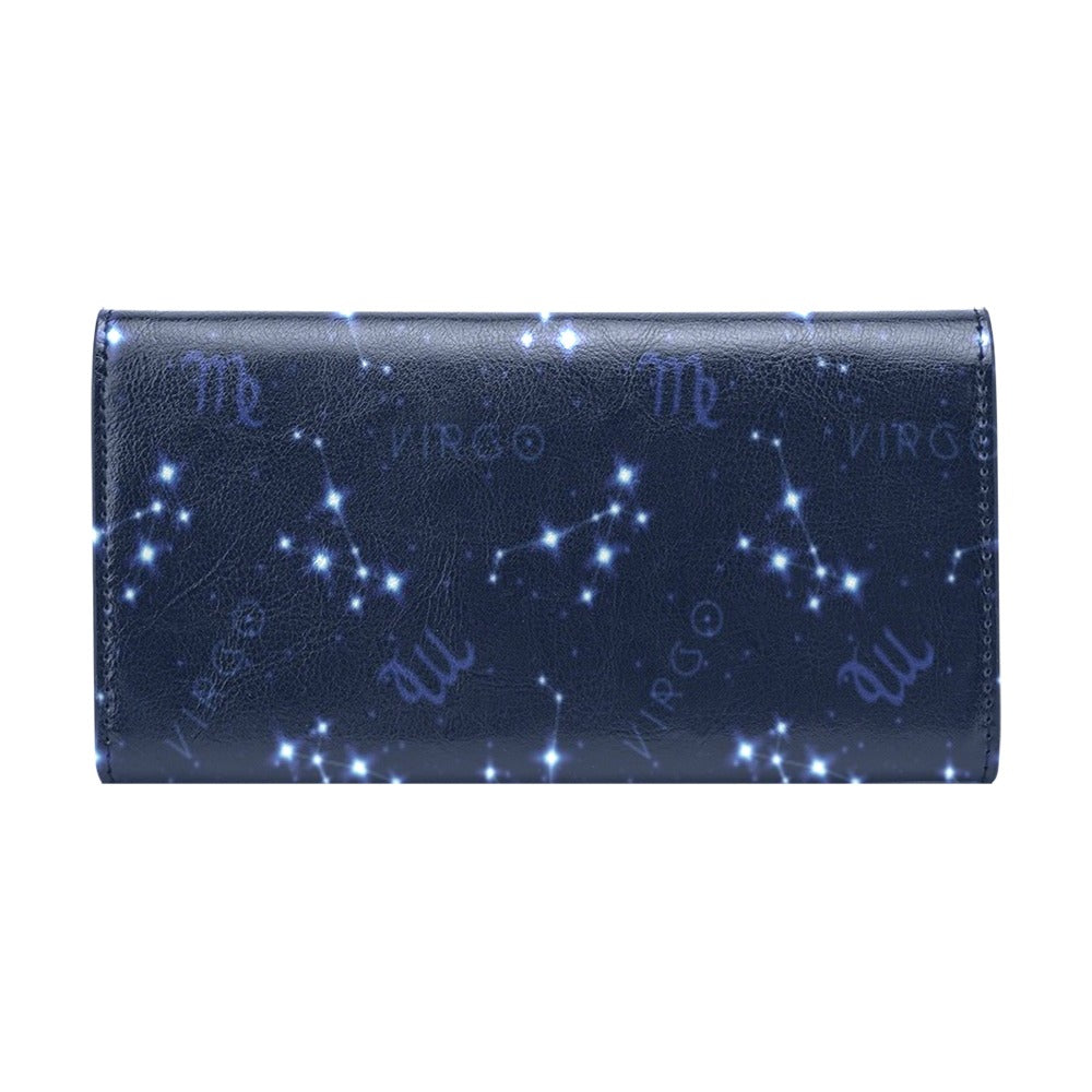 Virgo Print Design LKS303 Women's Trifold Wallet