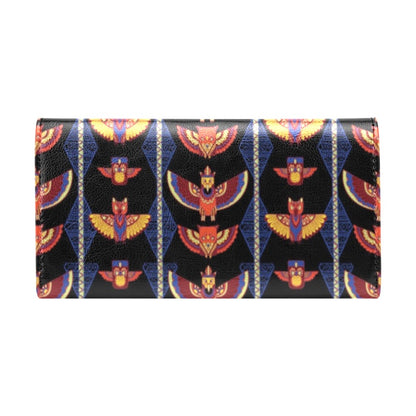 Totem Print Design LKS301 Women's Trifold Wallet