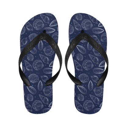 Seashell Print Design LKS3011 Flip Flops