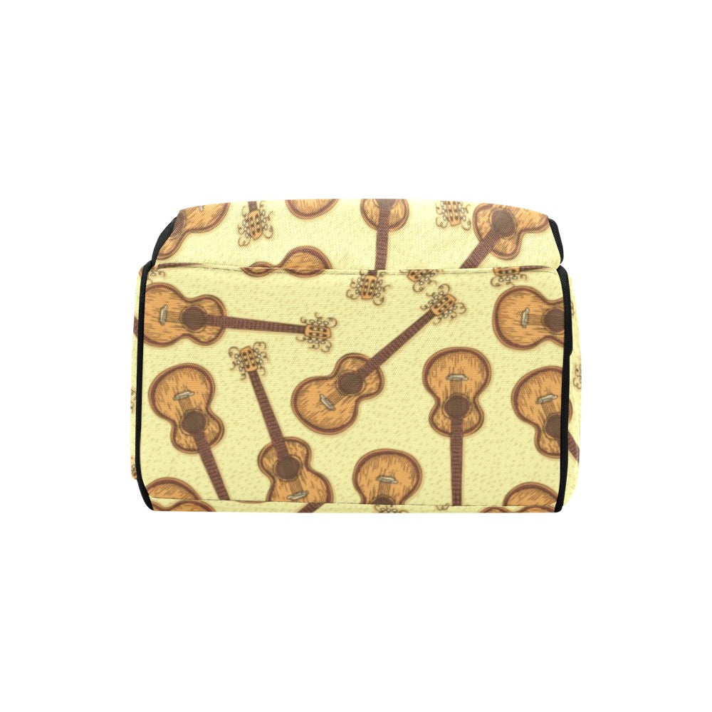 Acoustic Guitar Print Design LKS402 Diaper Bag Backpack