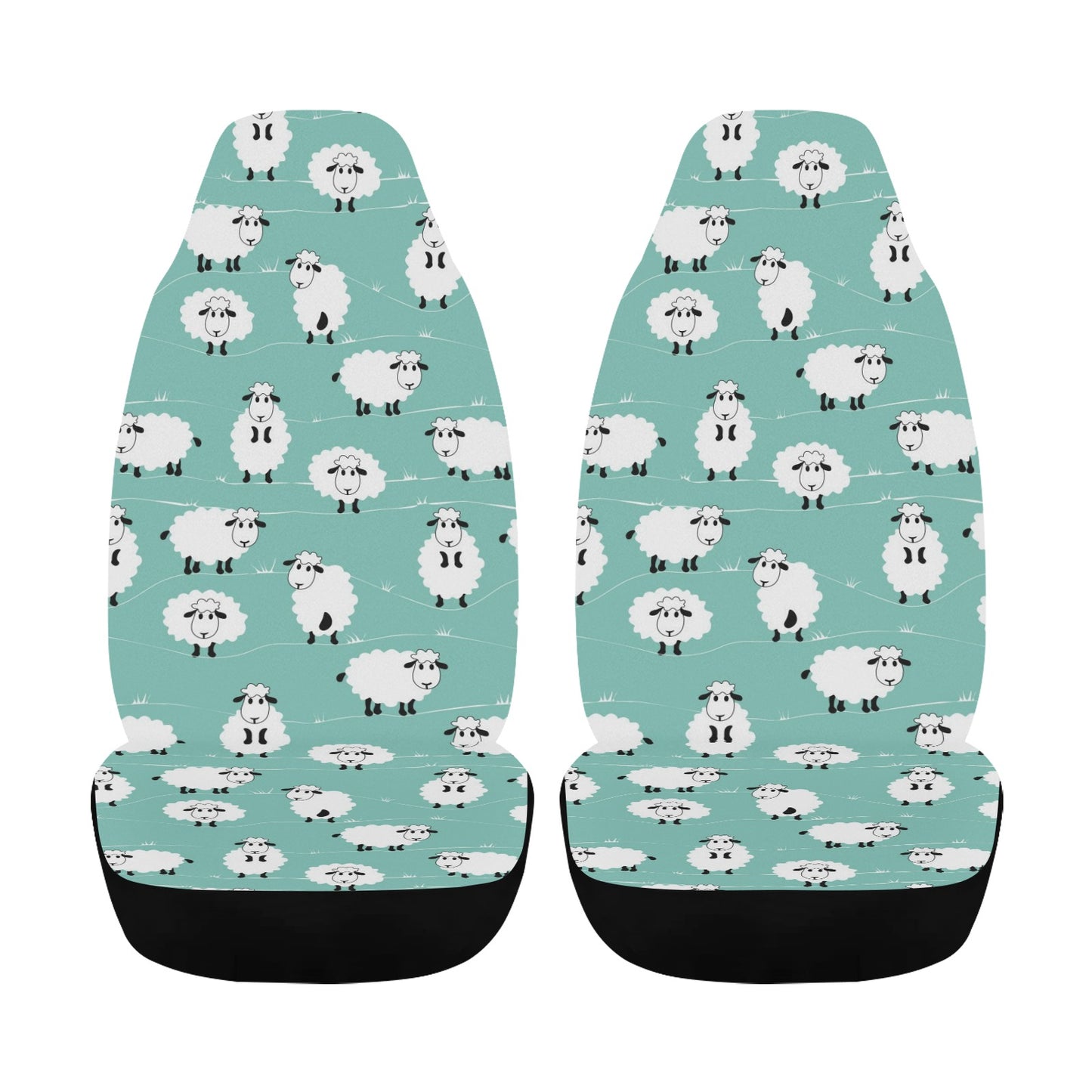 Sheep Print Design LKS404 Car Seat Covers