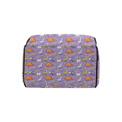 Zombie Dinosaur Print Design LKS302 Diaper Bag Backpack