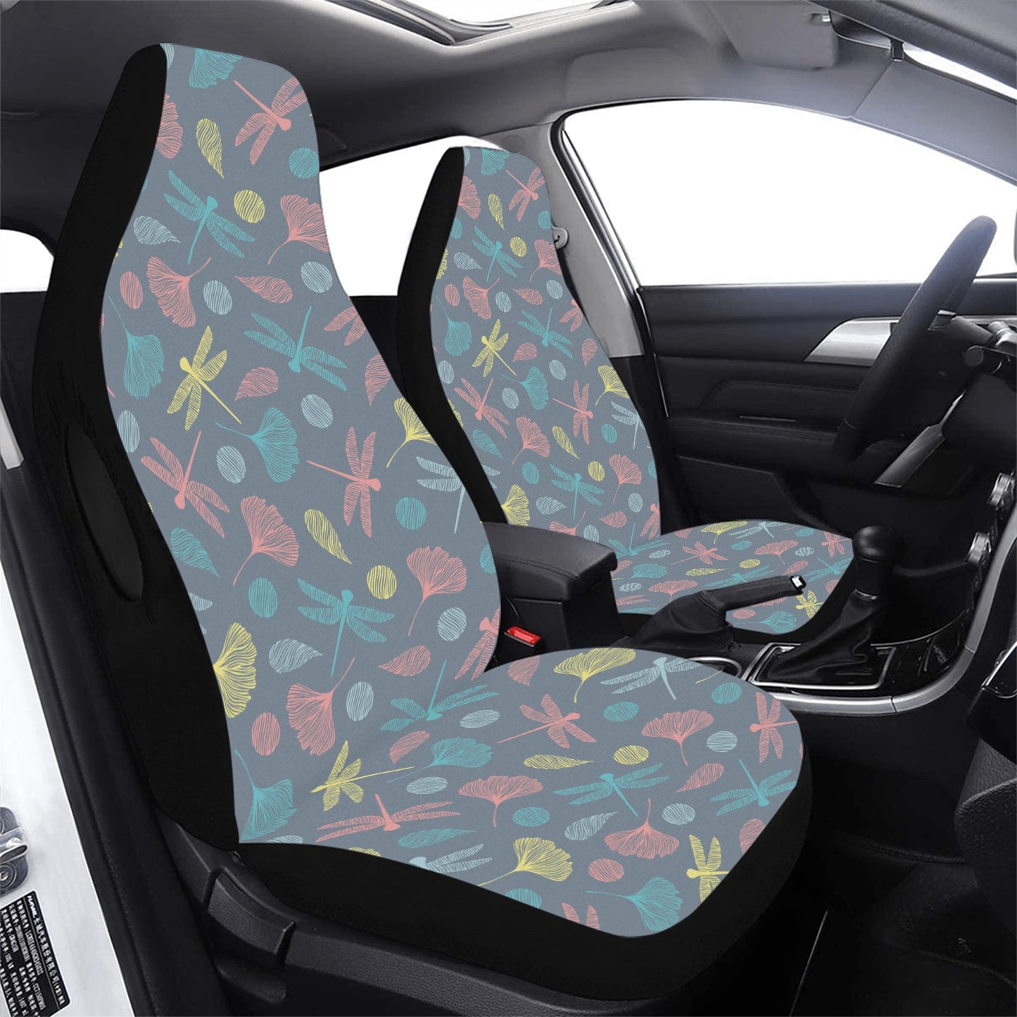 Dragonfly Print Design LKS403 Car Seat Covers