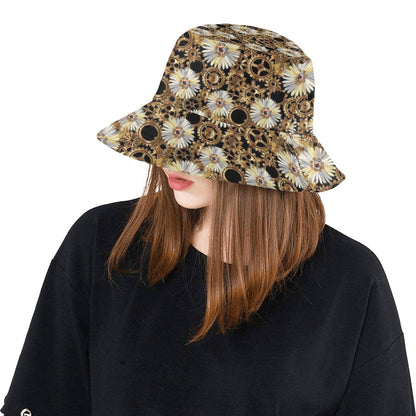 Steampunk Print Design LKS305 Unisex Bucket Hat
