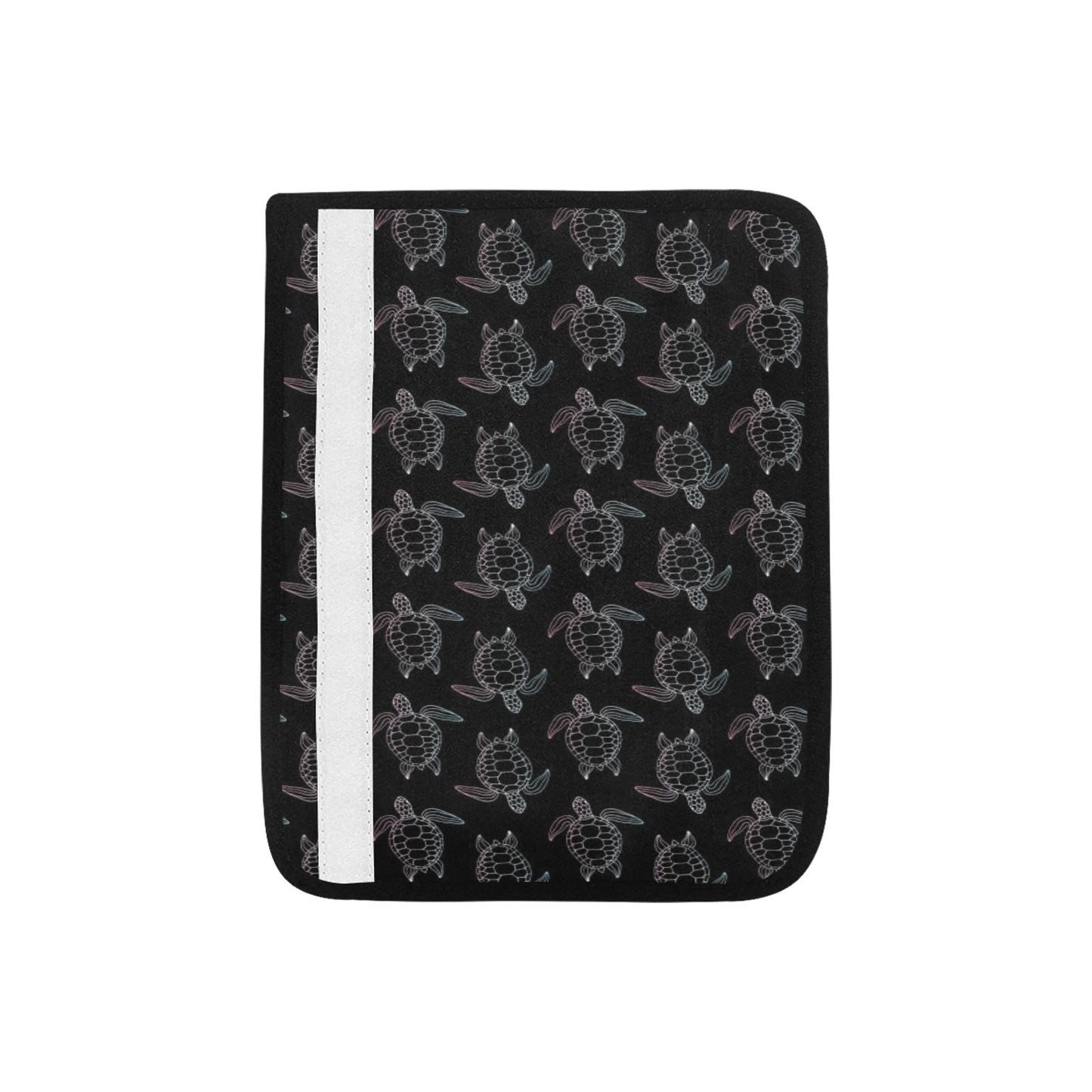 Sea Turtle Print Design LKS3012 Car Seat Belt Cover