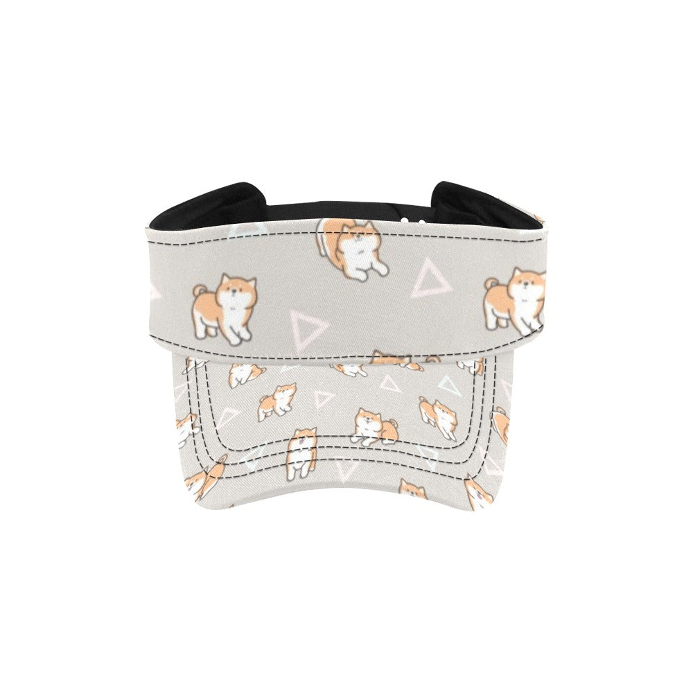 Shiba Inu Print Design LKS307 Unisex Sun Visor