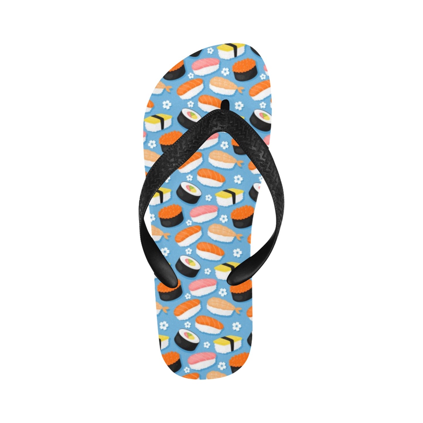 Sushi Print Design LKS304 Flip Flops