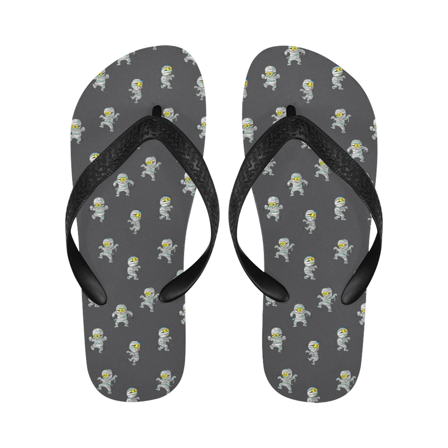 Mummy Print Design LKS305 Flip Flops