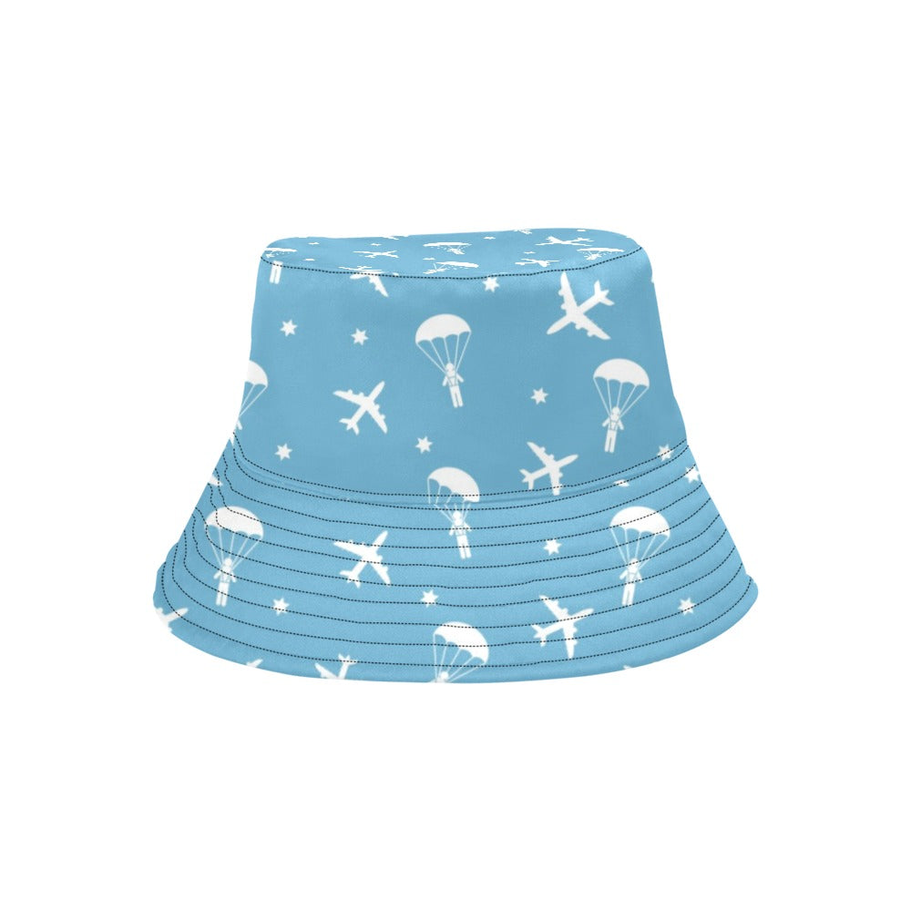 Skydiver Print Design LKS303 Unisex Bucket Hat