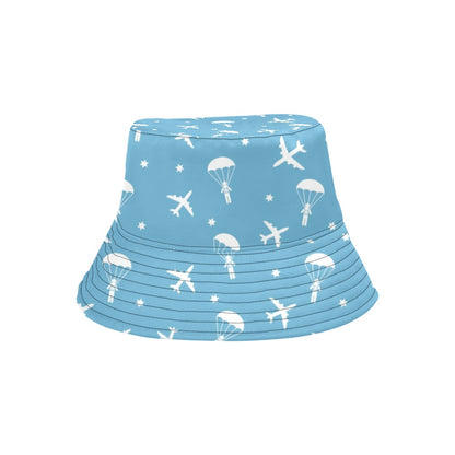 Skydiver Print Design LKS303 Unisex Bucket Hat