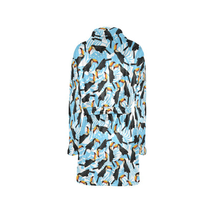 Toucan Print Design LKS303 Women's Fleece Robe