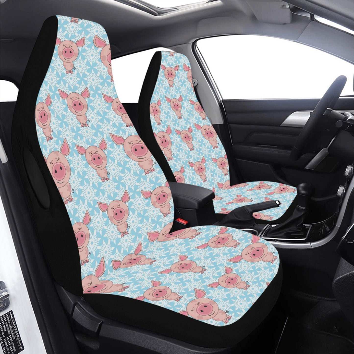 Pig Print Design LKS402 Car Seat Covers