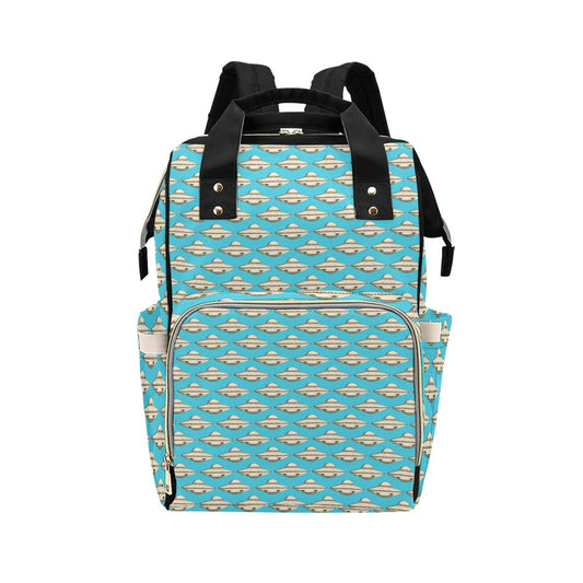 UFO Print Design LKS301 Diaper Bag Backpack