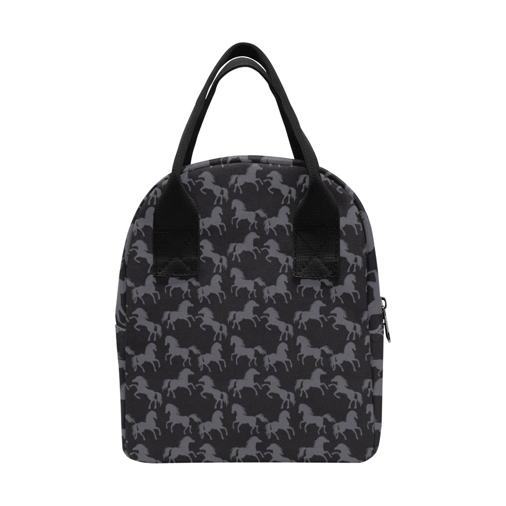 Horse Print Design LKS305 Insulated Lunch Bag