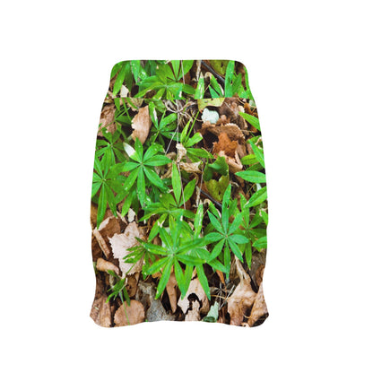 Camouflage Realistic Tree Fresh Print 17" Golf & Pickleball Skort with Pockets