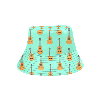 Acoustic Guitar Print Design LKS403 Unisex Bucket Hat