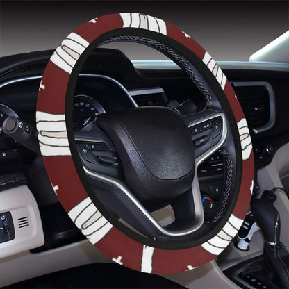 Shih Tzu Print Design LKS301 Steering Wheel Cover with Elastic Edge