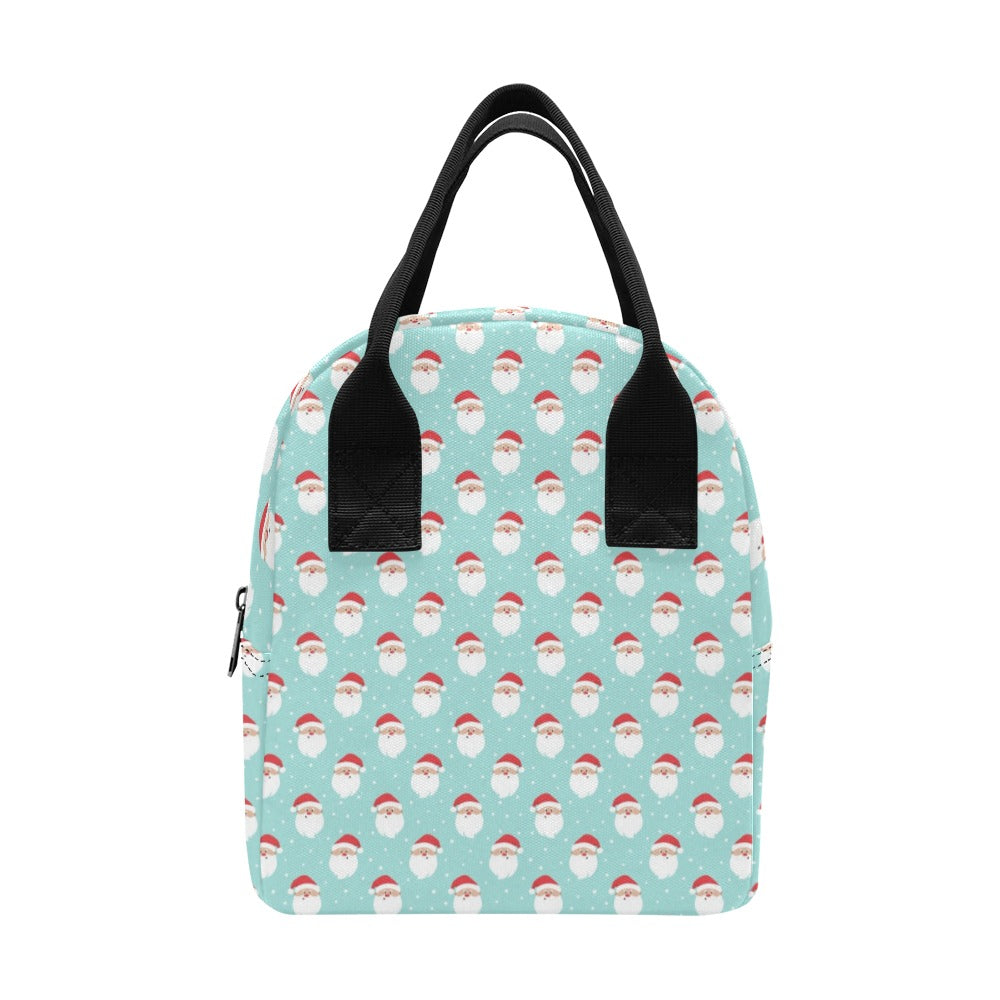 Santa Print Design LKS308 Insulated Lunch Bag