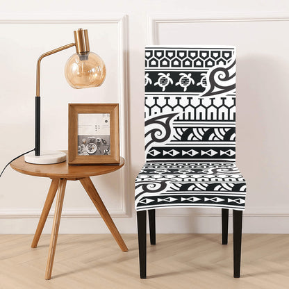 Samoan Style Print Design LKS305 Dining Chair Slipcover