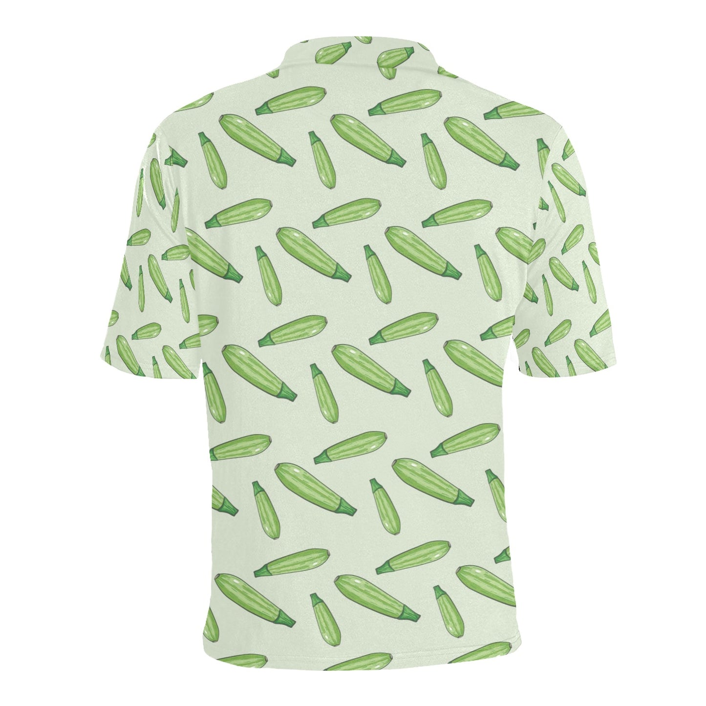 Zucchini Print Design LKS302 Men Polo Shirt