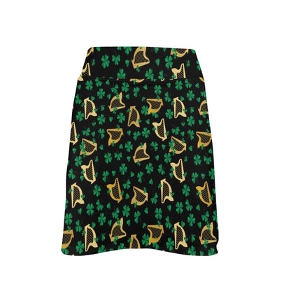 Harp Print Design LKS402 17" Golf & Pickleball Skort with Pockets