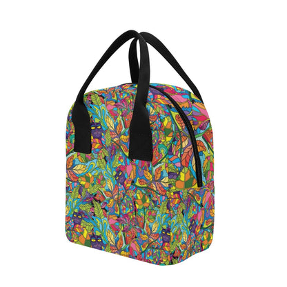 Trippy Print Design LKS301 Insulated Lunch Bag