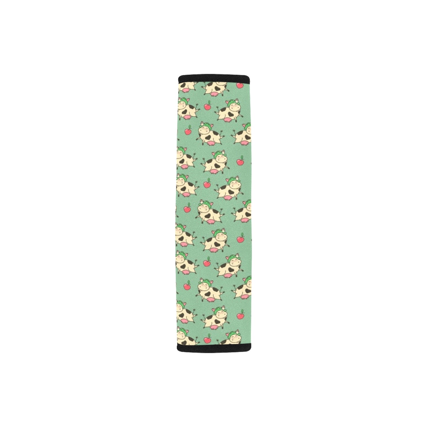 Cattle Print Design LKS402 Car Seat Belt Cover