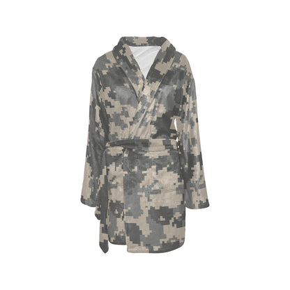 ACU Digital Camouflage Women's Fleece Robe
