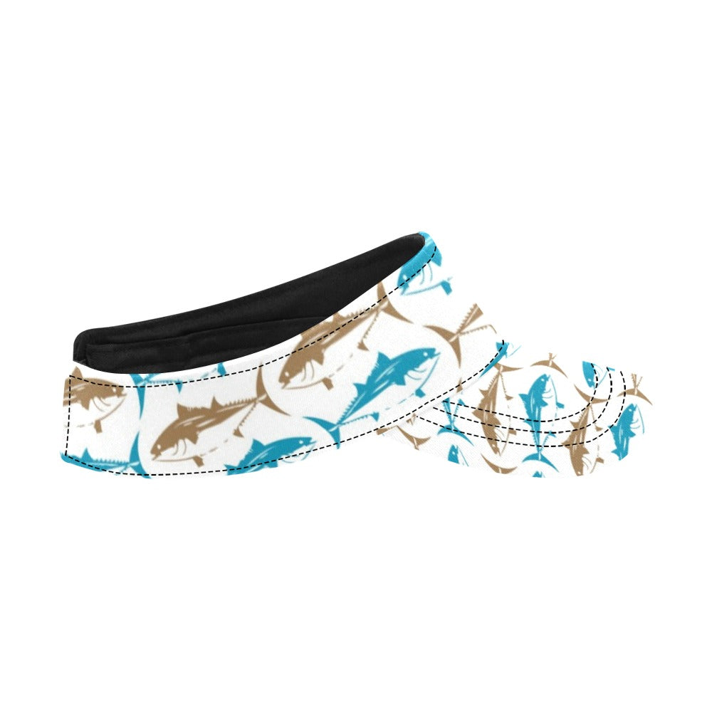 Tuna Fish Print Design LKS301 Unisex Sun Visor