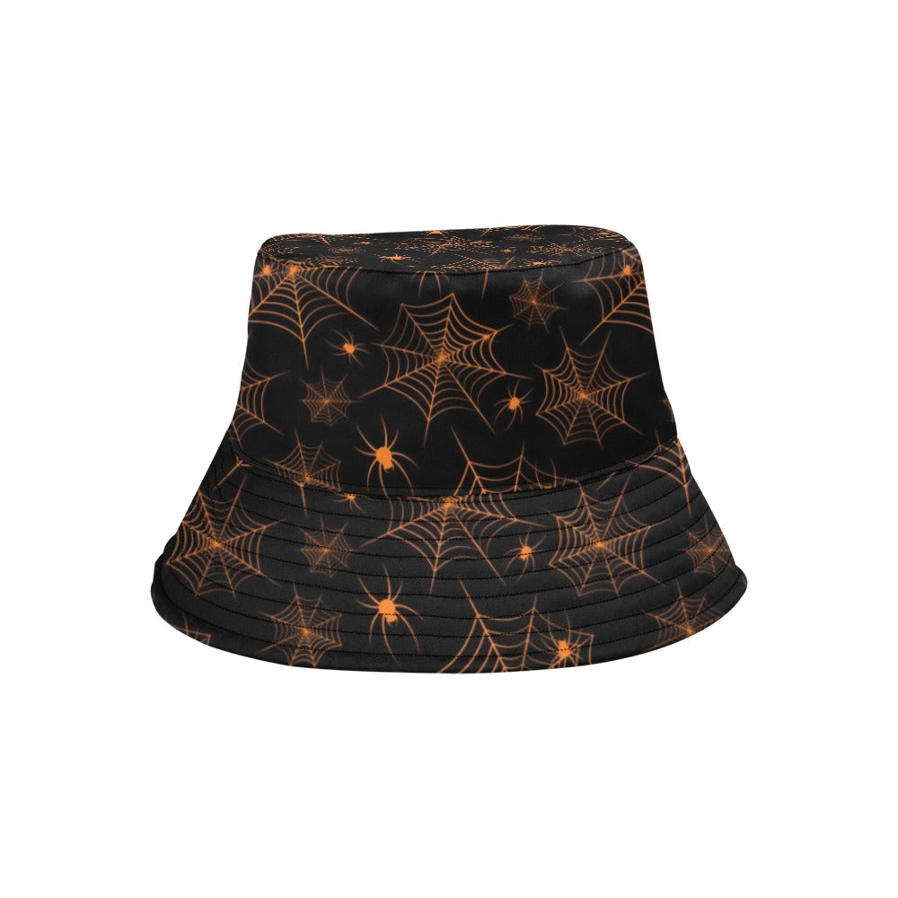 Spider Web Print Design LKS306 Unisex Bucket Hat