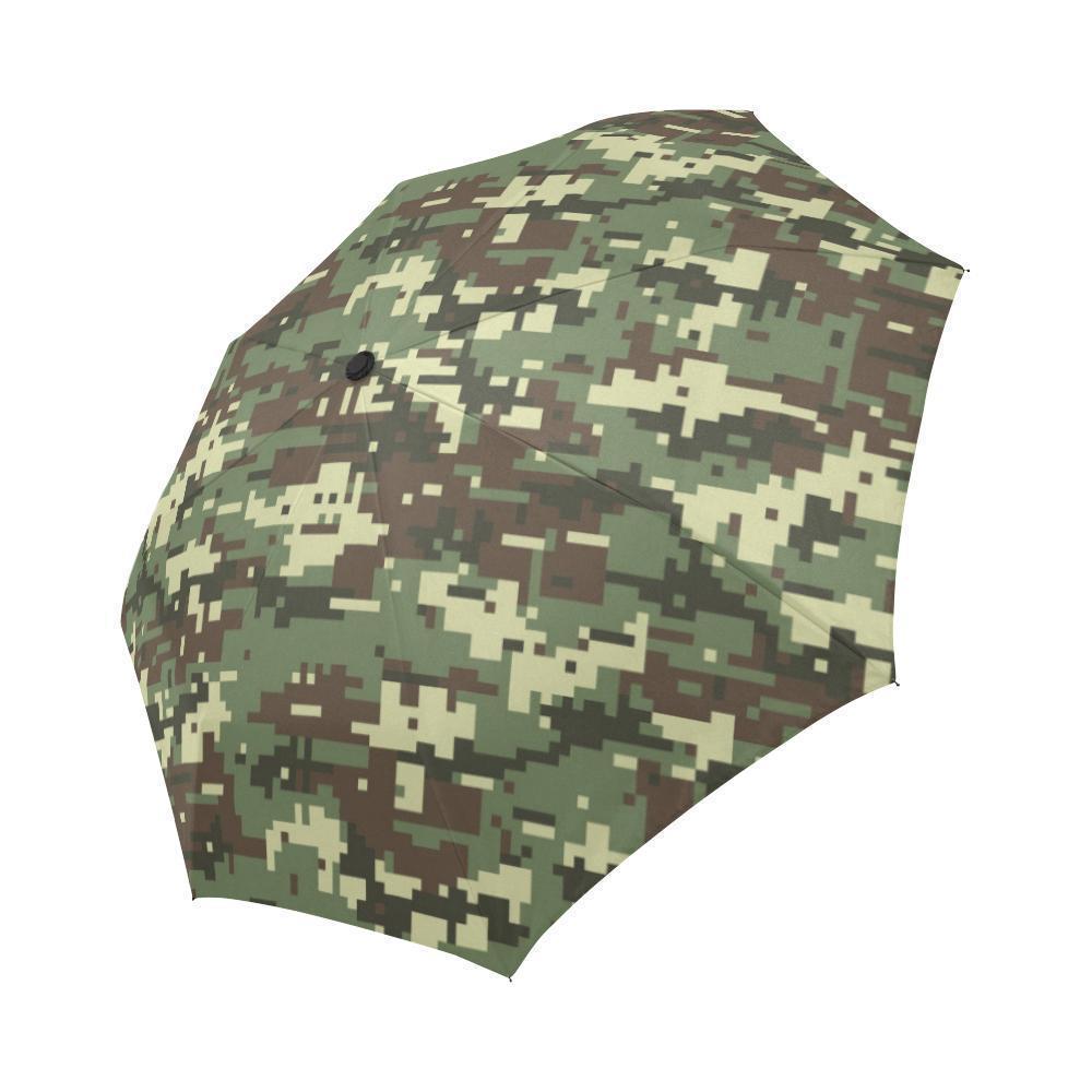 ACU Digital Army Camouflage Automatic Foldable Umbrella