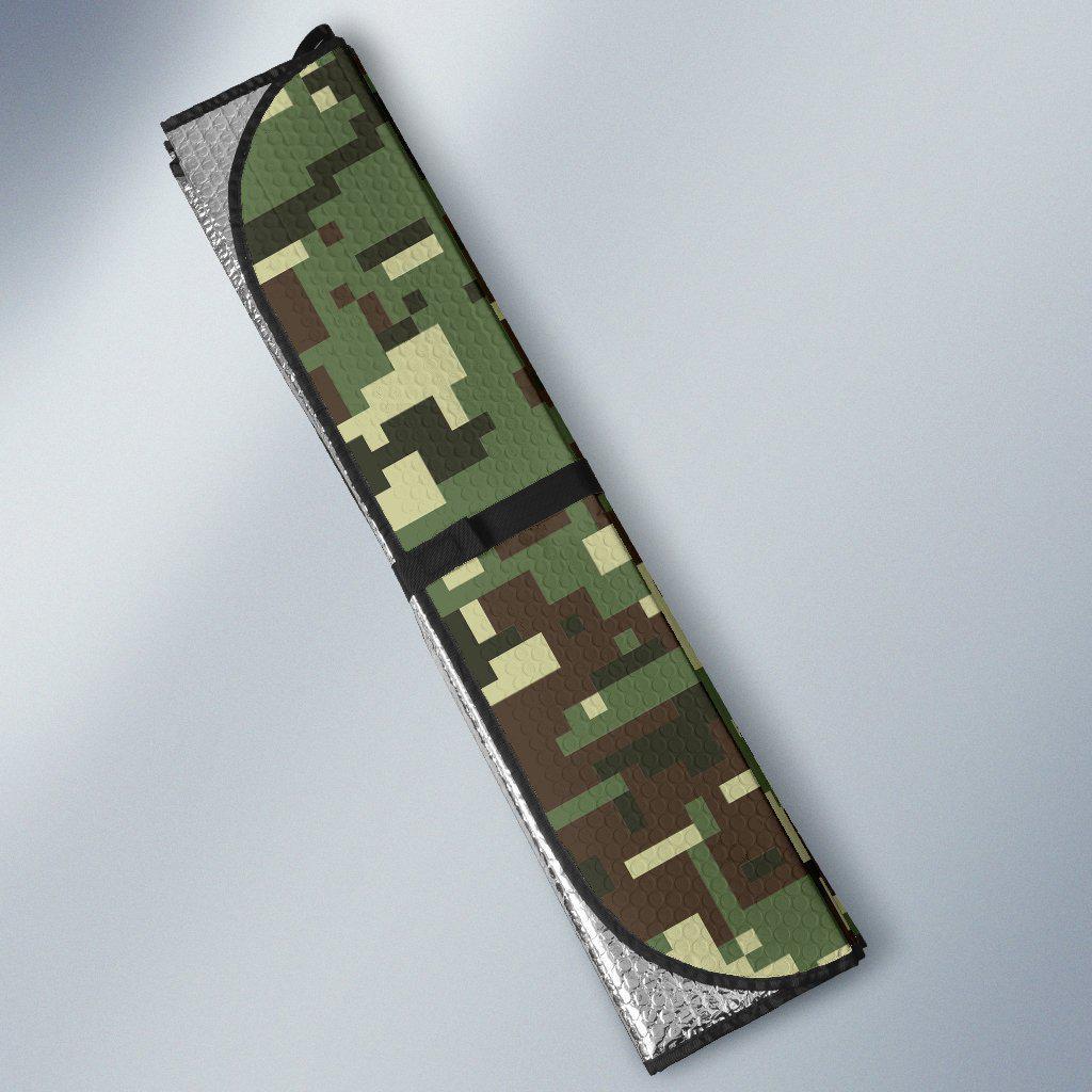 ACU Digital Army Camouflage Car Sun Shade For Windshield