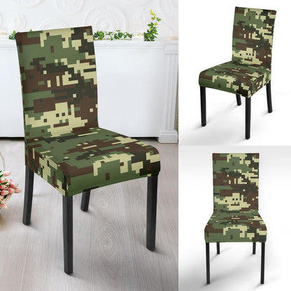 ACU Digital Army Camouflage Dinning Chair Slipper-JTAMIGO.COM