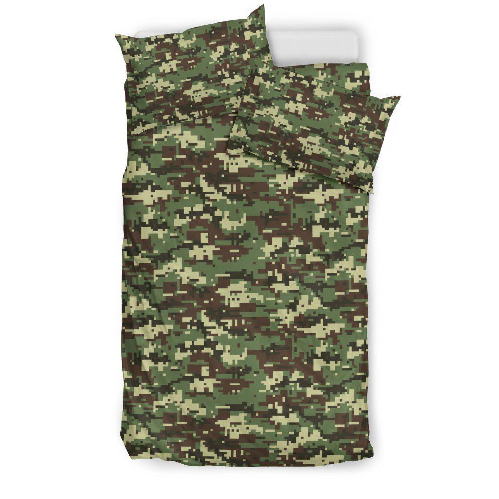 ACU Digital Army Camouflage Duvet Cover Bedding Set