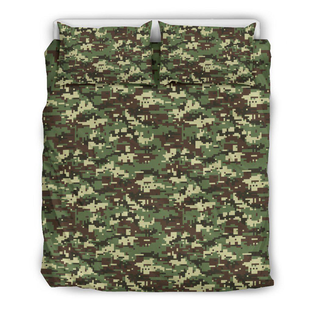 ACU Digital Army Camouflage Duvet Cover Bedding Set