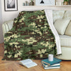 ACU Digital Army Camouflage Fleece Blanket