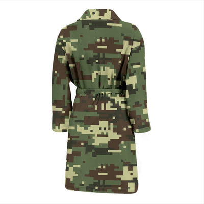 ACU Digital Army Camouflage Men Bath Robe-JTAMIGO.COM