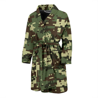 ACU Digital Army Camouflage Men Bath Robe-JTAMIGO.COM
