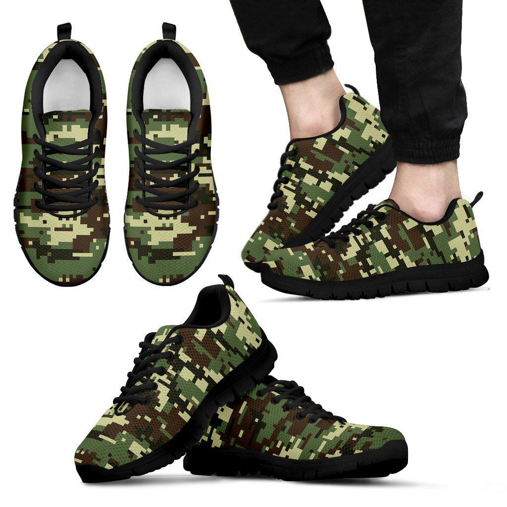 ACU Digital Army Camouflage Men Sneakers Shoes