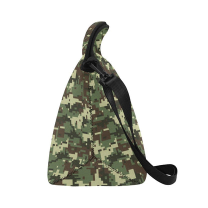 ACU Digital Army Camouflage Neoprene Lunch Bag (Model 1669)(Large)-JTAMIGO.COM