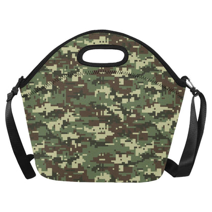 ACU Digital Army Camouflage Neoprene Lunch Bag (Model 1669)(Large)-JTAMIGO.COM