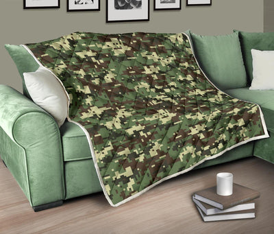 ACU Digital Army Camouflage Premium Quilt-JTAMIGO.COM