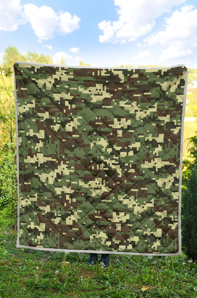 ACU Digital Army Camouflage Premium Quilt-JTAMIGO.COM