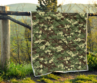 ACU Digital Army Camouflage Premium Quilt-JTAMIGO.COM