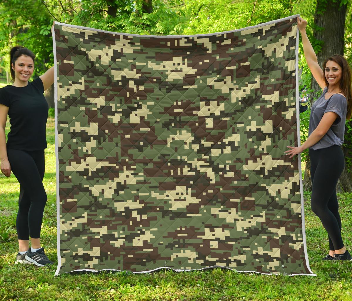ACU Digital Army Camouflage Premium Quilt-JTAMIGO.COM