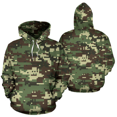 ACU Digital Army Camouflage Pullover Hoodie